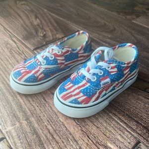 Vans Toddler American Flag